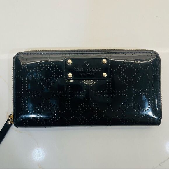 Kate Spade Harmony Heart Embossed Wallet - Picture 3 of 8